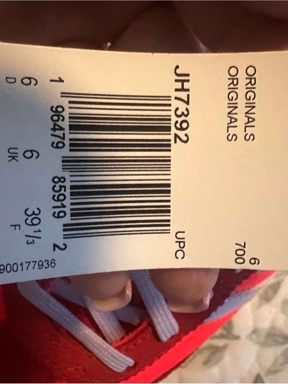 adidas Women's Red & Light Purple Sneakers - Picture 6 of 8